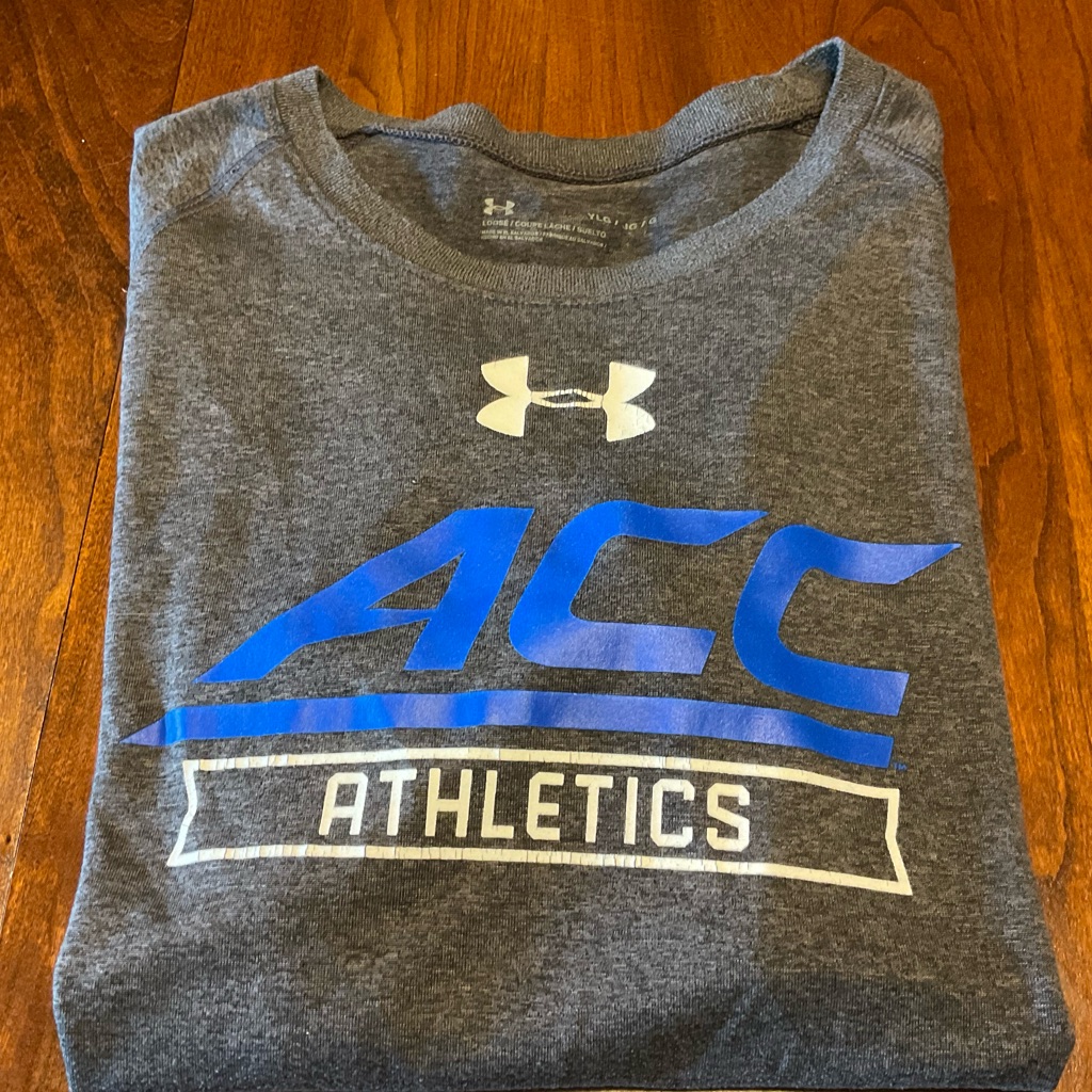Acc Youth Lg Under Armour TShirt From Acc Basketball Tournament